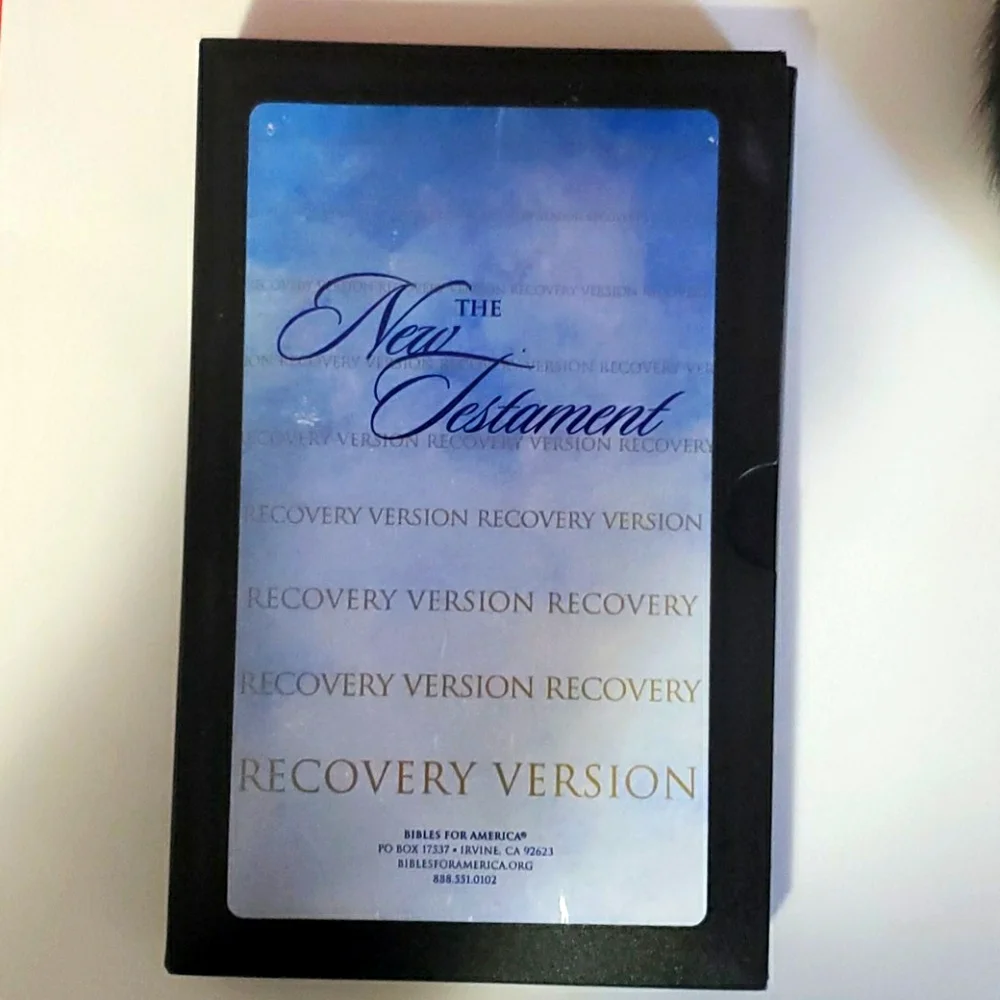 The New Testament Recovery Version Boxed New 7x4.5